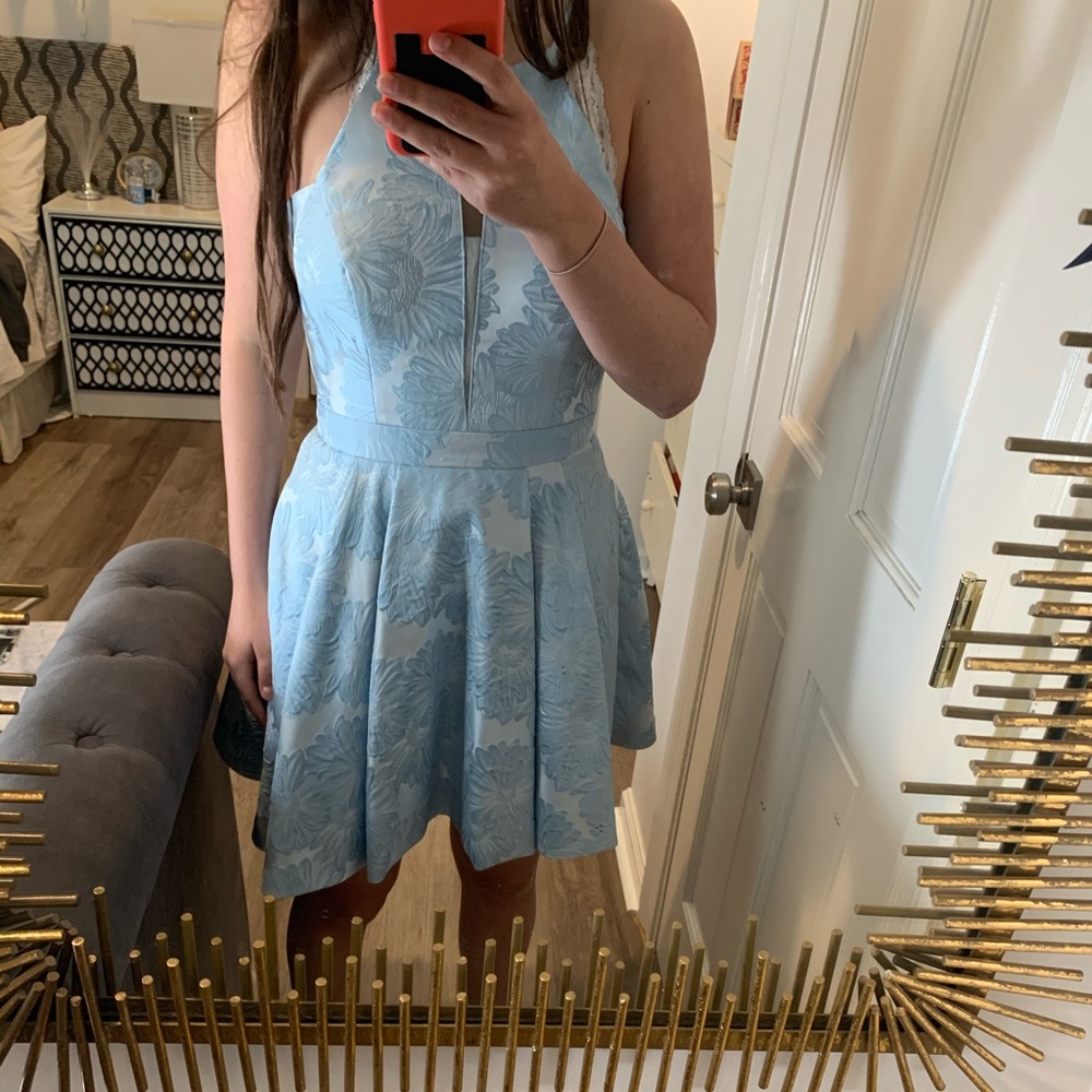 Blue Flower Dress!!